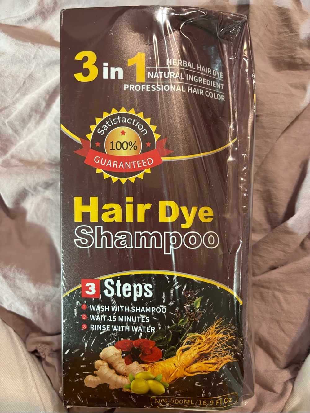 Hair Dye Shampoo - Luxury Blonde Color